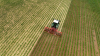 El cultivador binador ROWLINER trabajando en un campo